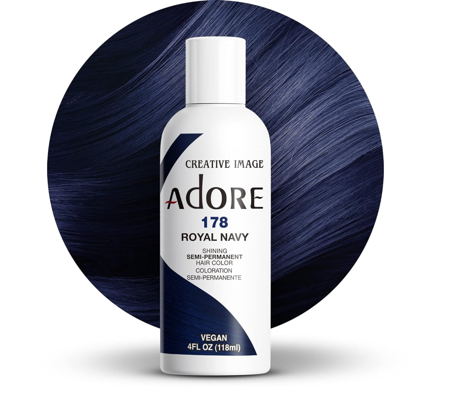 Colore Purple Rage 4Oz, 118,3 Ml (Confezione da 1) Naty Shop Tintura Per Capelli 178 Royal Navy 118 Ml (1 Confezione)