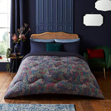 Night Lark accogliente coperta in pile Sherpa, classico tartan rosso, 9 Tog, lussuosa, soffice, spessa e reversibile, perfetta per divano, letto, divano. Anallergico, lavabile in lavatrice, Misure: Letti e Piumini Night Lark Il letto matrimoniale Midnight Flower