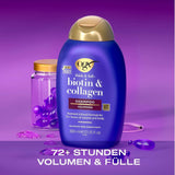 Shampoo OGX Biotina e collagene, 385 ml Doccia e bagno Naty Shop