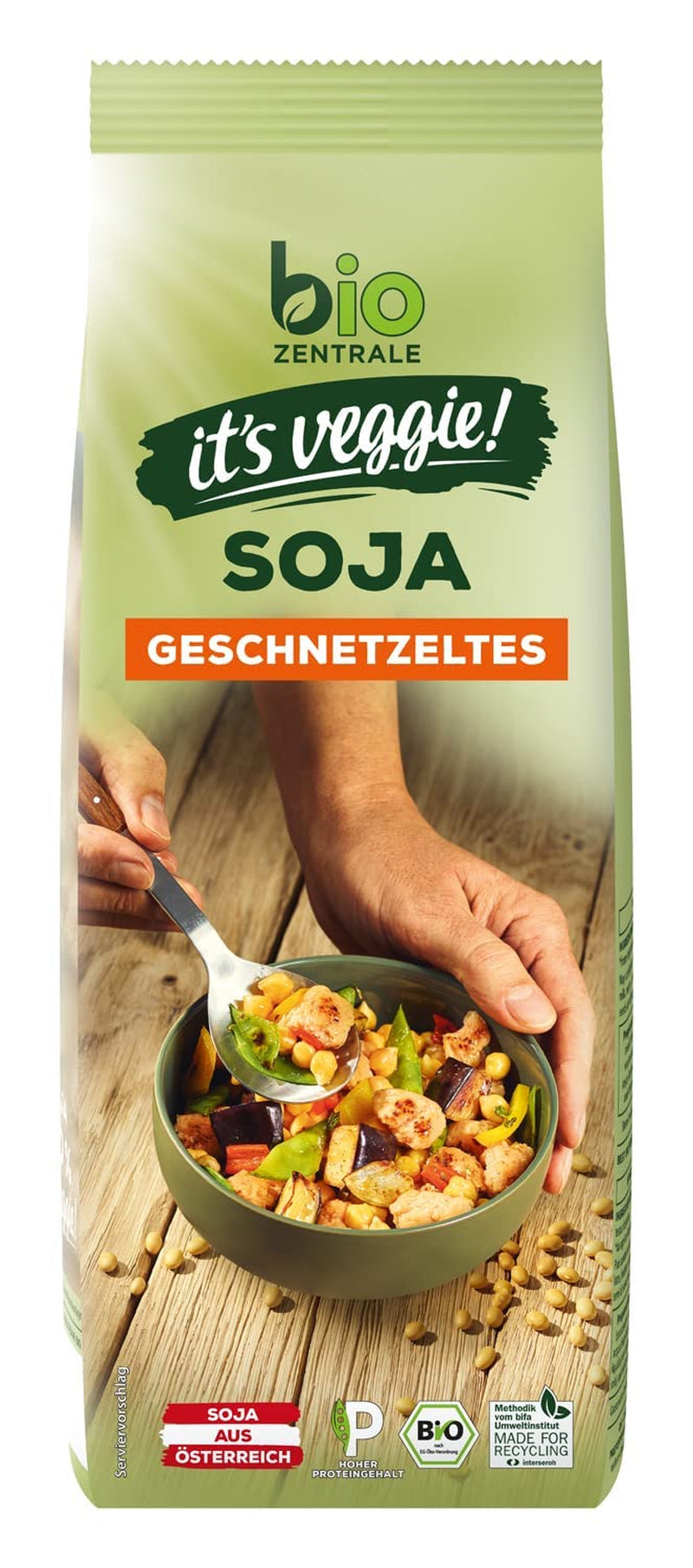 Biozentrale Bulgur in vaschetta con verdure e zenzero | 200 g perfetti per un pasto veloce da asporto | fonte di proteine ​​vegane | facile da preparare