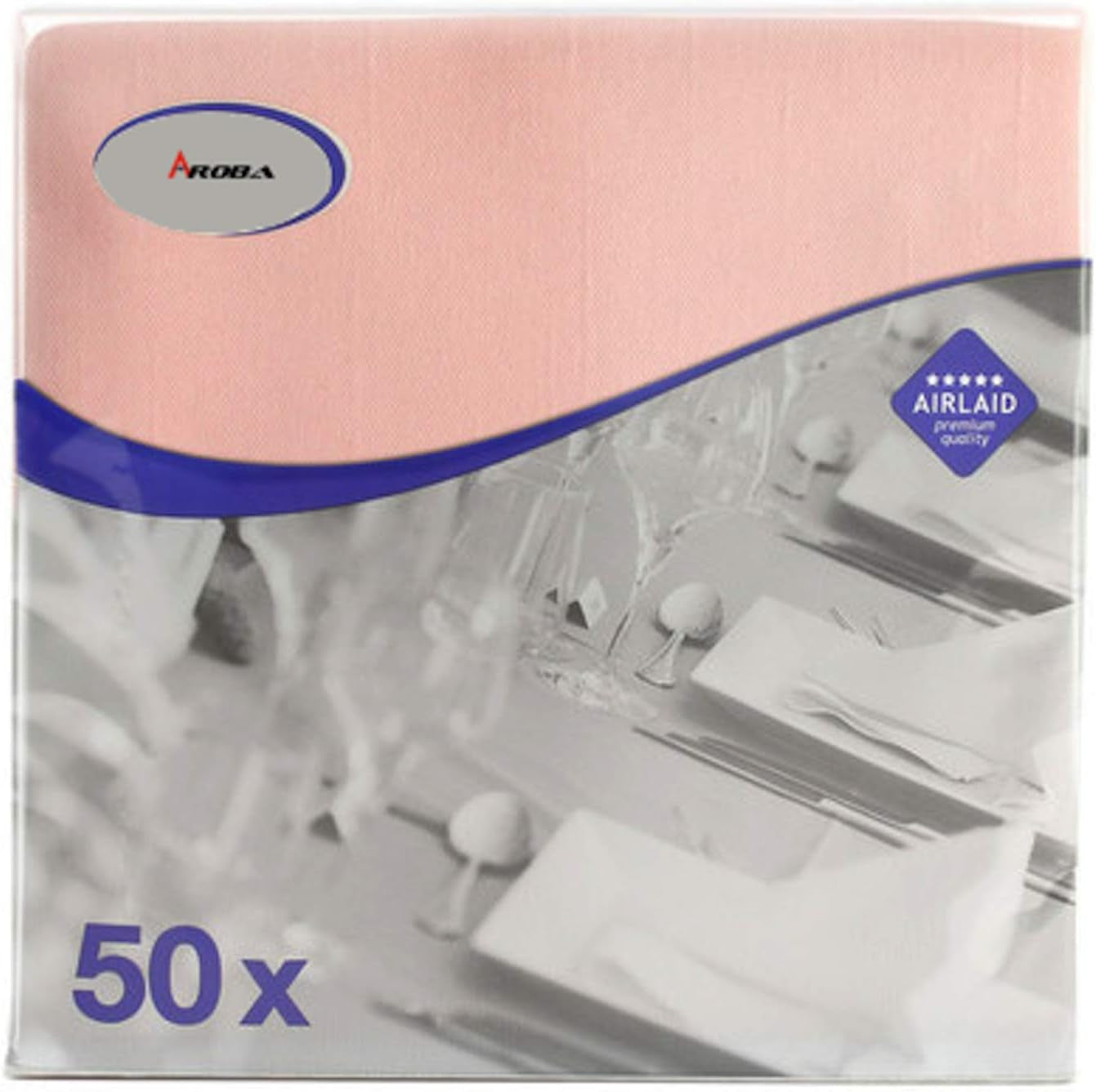 50 Tovaglioli Aroba Airlaid Aspetto Tessuto 19 COLORI 40X40 Cm 1/4 Piega Tovaglioli Matrimonio Aspetto Tessuto Di Alta Qualità Per Anniversari Hotel Catering Vacanze Natale Matrimonio Rosa