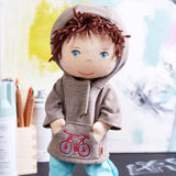 HABA 306528 - Bambola Lian - Peluche per bambini dai 18 mesi in cui giocare e abbracciarsi, realizzata in materiali morbidi - Dimensioni: 30 cm Naty Shop Dolls