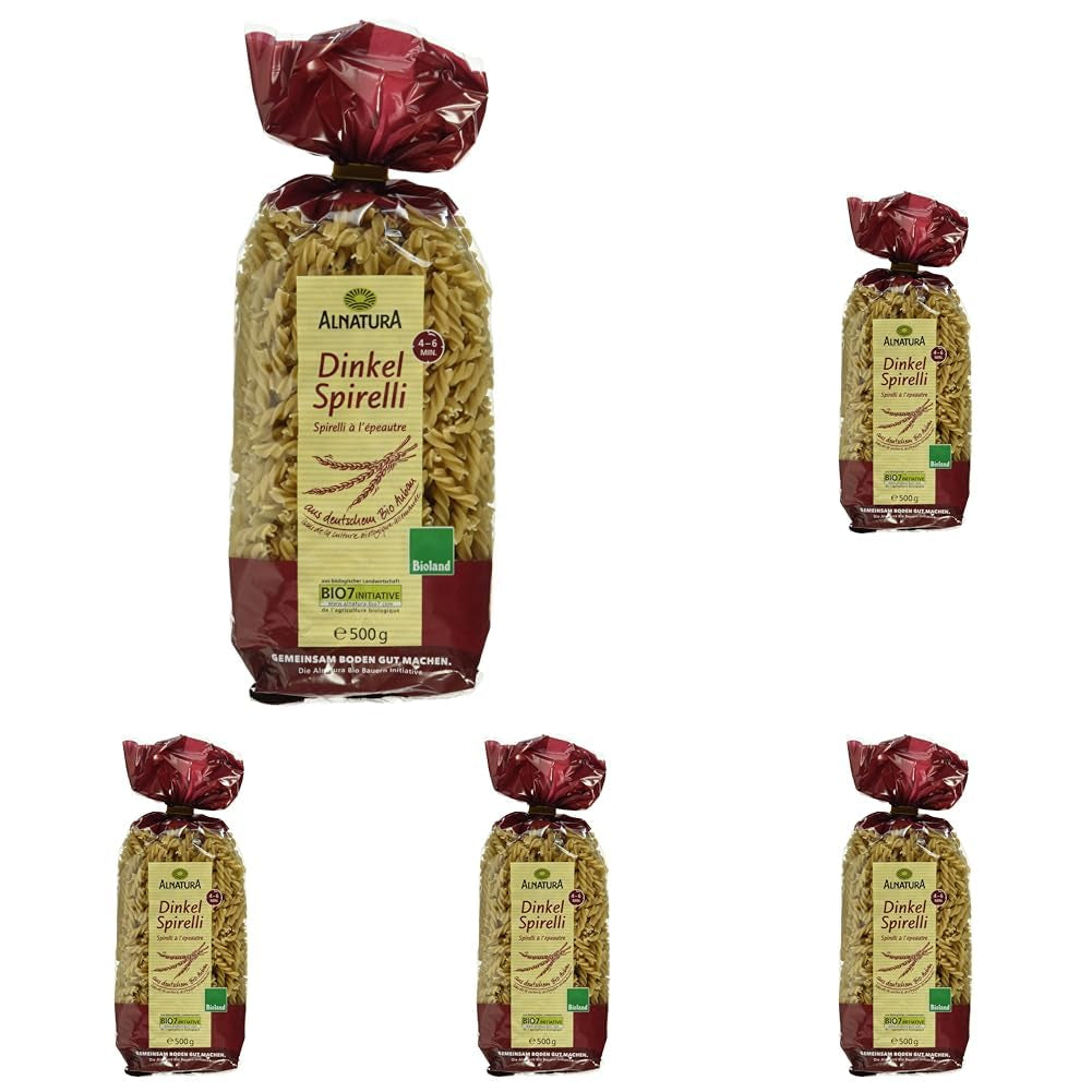 Spirali di farro biologico, 500g (la confezione può variare)