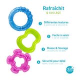 Anelli da dentizione per bambini Kühl, 740006, colori assortiti