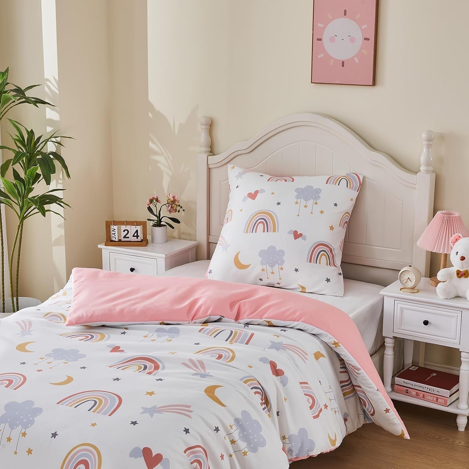 Biancheria da letto per bambini, Arcobaleno, microfibra Biancheria da letto - bambini Naty Shop