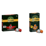 Kaffeekapseln Lungo Classico, Intensità 6 von 12, 20 Capsule compatibili Nespresso®*, 10 x 20 & Kapseln Espresso Classico, Intensità 7.100 Kaffeekapseln compatibili Nespresso®*, 10x10 Getränke