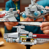 LEGO Star Wars 75404 Nave d'assalto di classe Acclamator dell'Attacco dei Cloni - Astronave da collezionare, costruire ed esporre - Set di costruzione Fantasy - Regalo per adulti e fan adolescenti Set di costruzione Besuche den LEGO-Store
