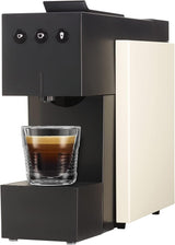 Macchina per caffè espresso con capsule K-FEE SQUARE per caffè, tè e cacao | Espresso compatto | Riscaldamento rapido | Serbatoio dell'acqua da 0,8 l | 19 battute | Pianoforte nero