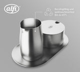 alfi SET LATTE E ZUCCHERO, finitura opaca, set latte e zucchero in acciaio inossidabile di alta qualità, design elegante, lavabile in lavastoviglie, durevole