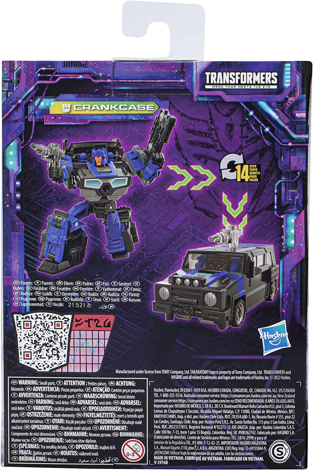 Transformers Generations Legacy Toy 14 Cm Grande Deluxe Carter Action Figure, età 8+ Action figures Naty Shop