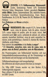 Cereal LION, Cioccolato ai cereali con caramello e farina integrale al 41%, confezione 8 x 400 grammi Cereal Naty Shop