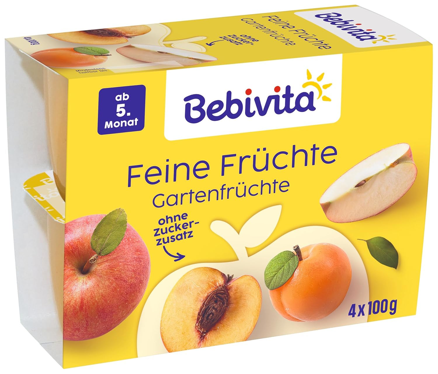 Gartenfrüchte, confezione da 6 ( 6 x 4 x 100 g )