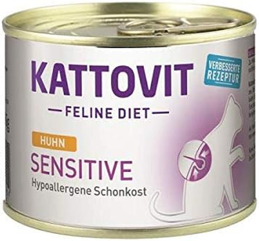 Kattovit Feline Diet Sensitive Pollo 12x185g