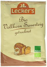 Lecker'S Bio Vollkorn Sauerteig (10 X 30 G) Miscela per panificazione e cottura Naty Shop Default Title