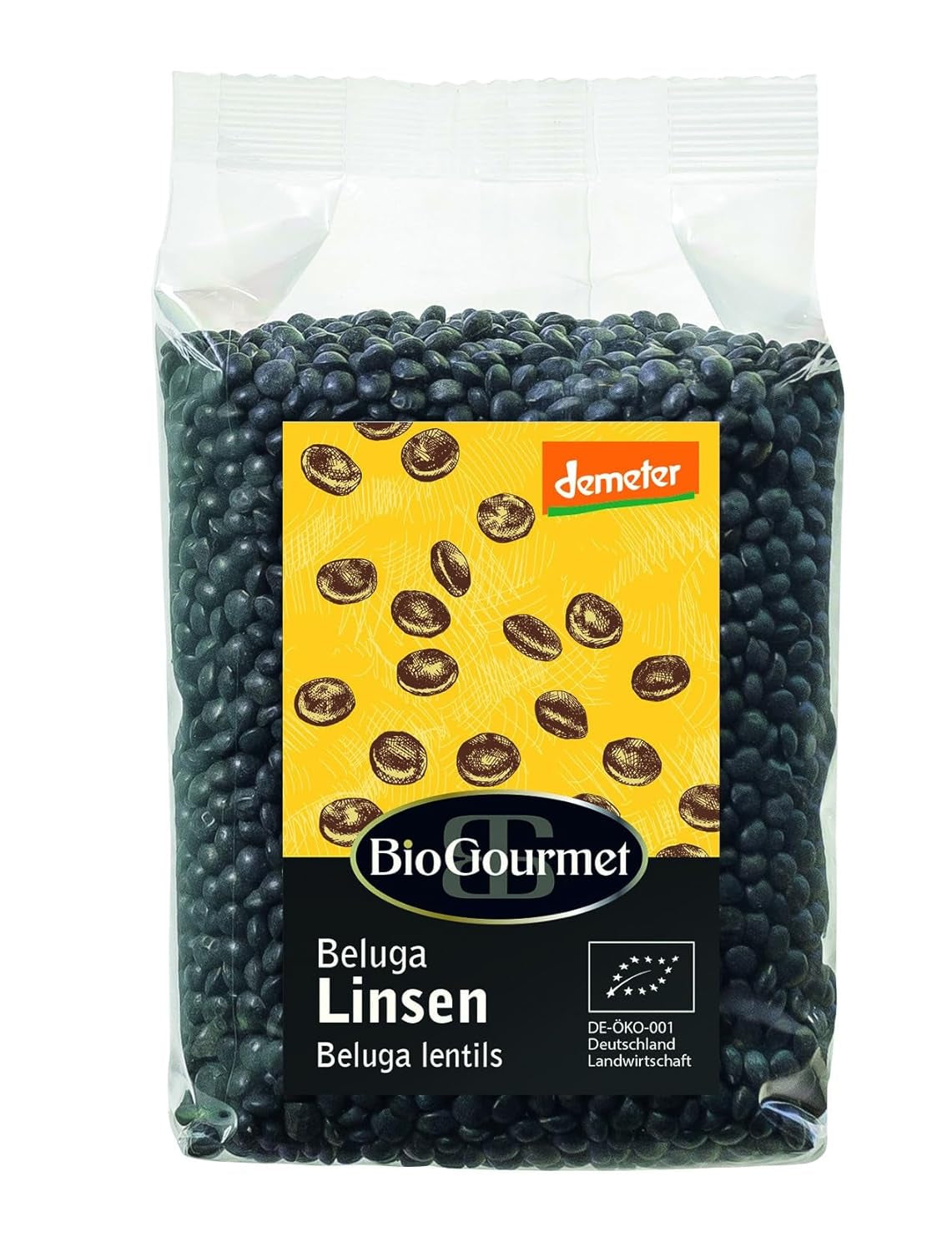 BioGourmet Lenticchie Beluga Demeter, 250g