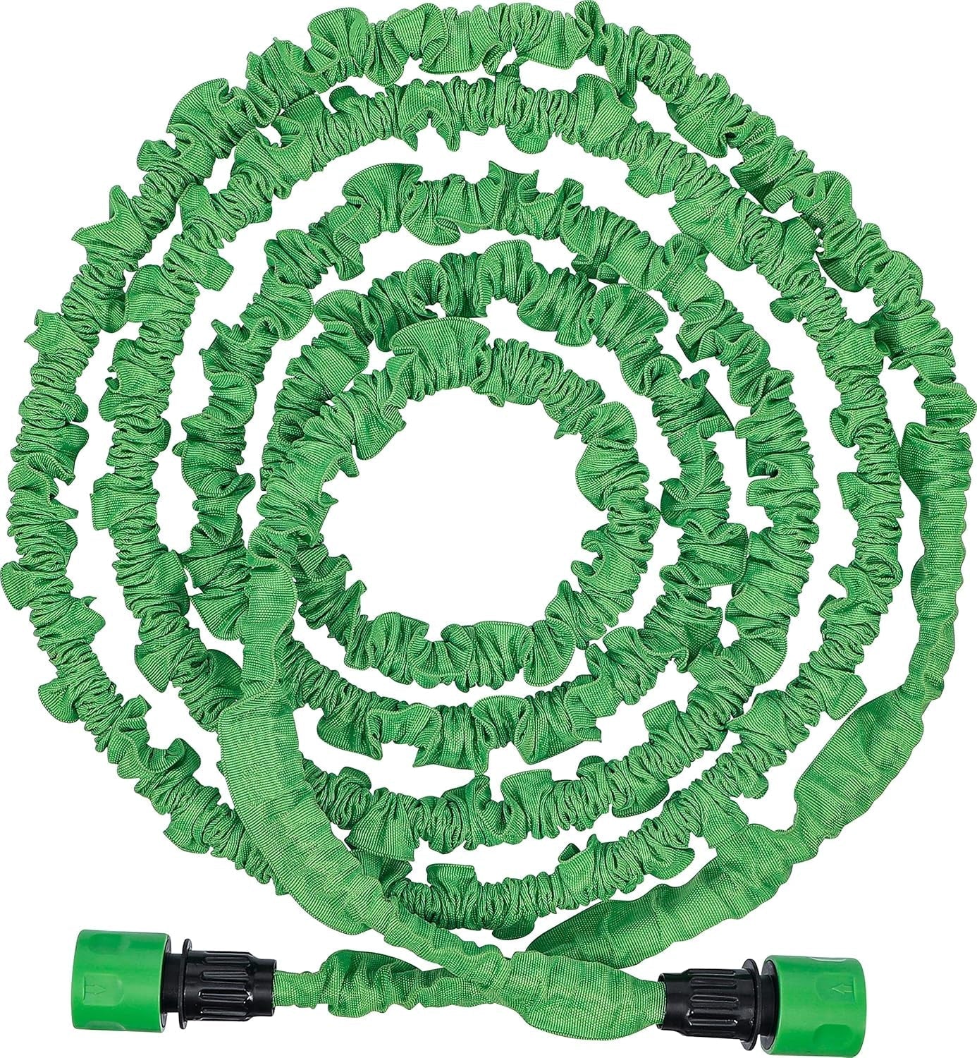 BGS fai da te 70903 | Tubo dell'acqua | Tessile | Flessibile | con doccia da giardino a 7 funzioni | 3-10 minuti