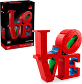 LEGO Art Love Set da costruzione per adulti, Decorazione per la casa, Regalo di San Valentino e Festa della mamma, Regalo per donne e uomini, Attività creativa per gli amanti dell'arte e del design 31214 Set da costruzione Besuche den LEGO-Store Titolo predefinito