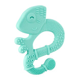 Lucertola per dentizione Chicco Soft&Clean, blu, 2M+