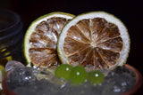 90g Lime essiccato per cocktail. Frutta Secca Senza Zucchero per Cocktail, Decorazioni, Vin Brulè, Natale, Drink, Tè Fette Di Lime Secco 100% Naturale Prodotti Disidratati Naty Shop