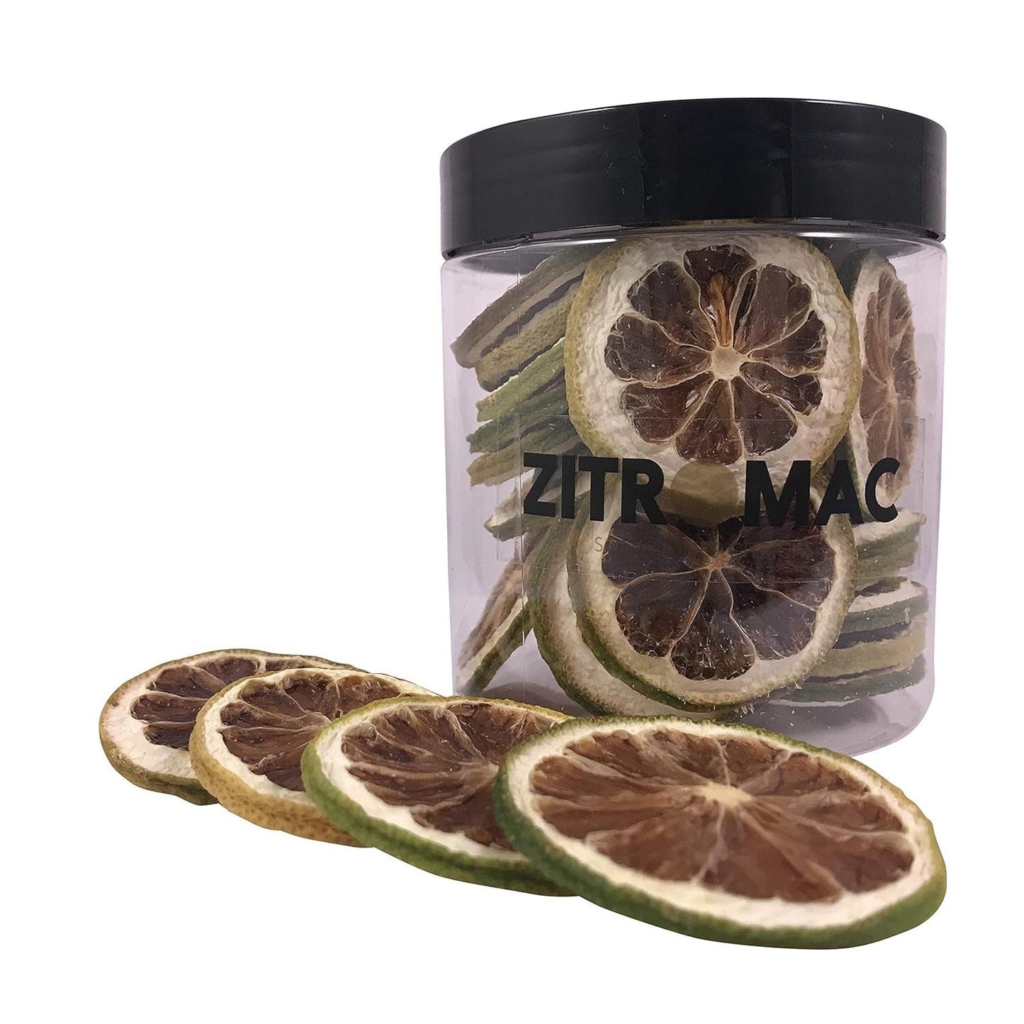 90g Lime essiccato per cocktail. Frutta Secca Senza Zucchero per Cocktail, Decorazioni, Vin Brulé, Natale, Drink, Tè Fette Di Lime Essiccato 100% Naturale Naty Shop Prodotti Disidratati 45,0 Grammi
