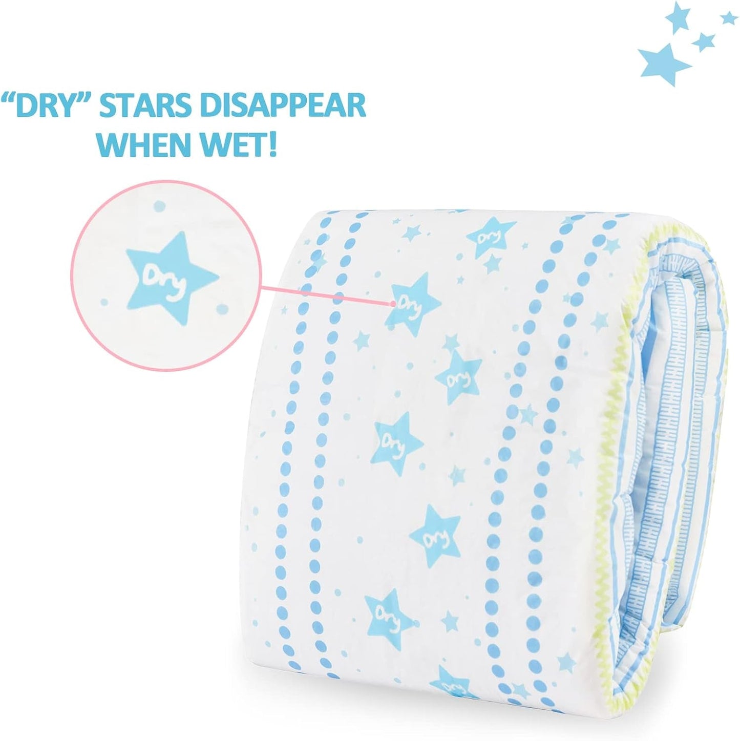 Pannolini stampati per adulti 5500-5800ml Confezione da 2, Assortimento casuale di 3 stampe - Astro Babies (L)