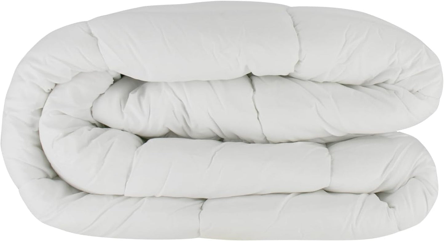 Fork Nottetempo piumino microfibra microfibra caldissimo (2Cm) 120X80X2 Cm Bianco Trapunte e Piumini Naty Shop 205X200X2 Cm Microfibra mantiene caldissimo (2Cm)