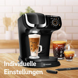 Macchina per caffè espresso Tassimo My Way con 2 capsule TAS6502 con filtro per l'acqua, oltre 70 bevande, personalizzazione delle bevande, varietà di caffè, erogazione facile, 1500 W, Nero