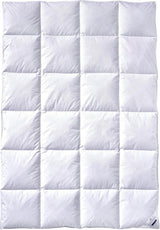 Piumino Billerbeck Martina® - Piumino 135 X 200 Cm - Piumino per tutte le stagioni - Adatto per chi soffre di allergie - 90% piumino d'oca, 10% piume d'oca - Bianco Naty Shop Trapunte e Trapunte Medio (M) 135 X 200 Cm