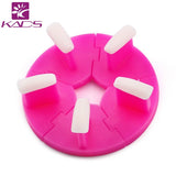 Supporto per punta per unghie finte in plastica Pratica struttura per sedia in plastica per esposizione Supporto per loto 100 strumenti per unghie finte Accessori per unghie