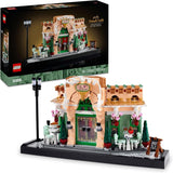 LEGO Icons French Café - Decorazioni per il soggiorno o l'ufficio - Set da costruzione per adulti, inclusa facciata pittoresca, vaso da fiori sospeso e sedie - Regalo per uomini e donne 10362 Set da costruzione Besuche den LEGO-Store Titolo predefinito