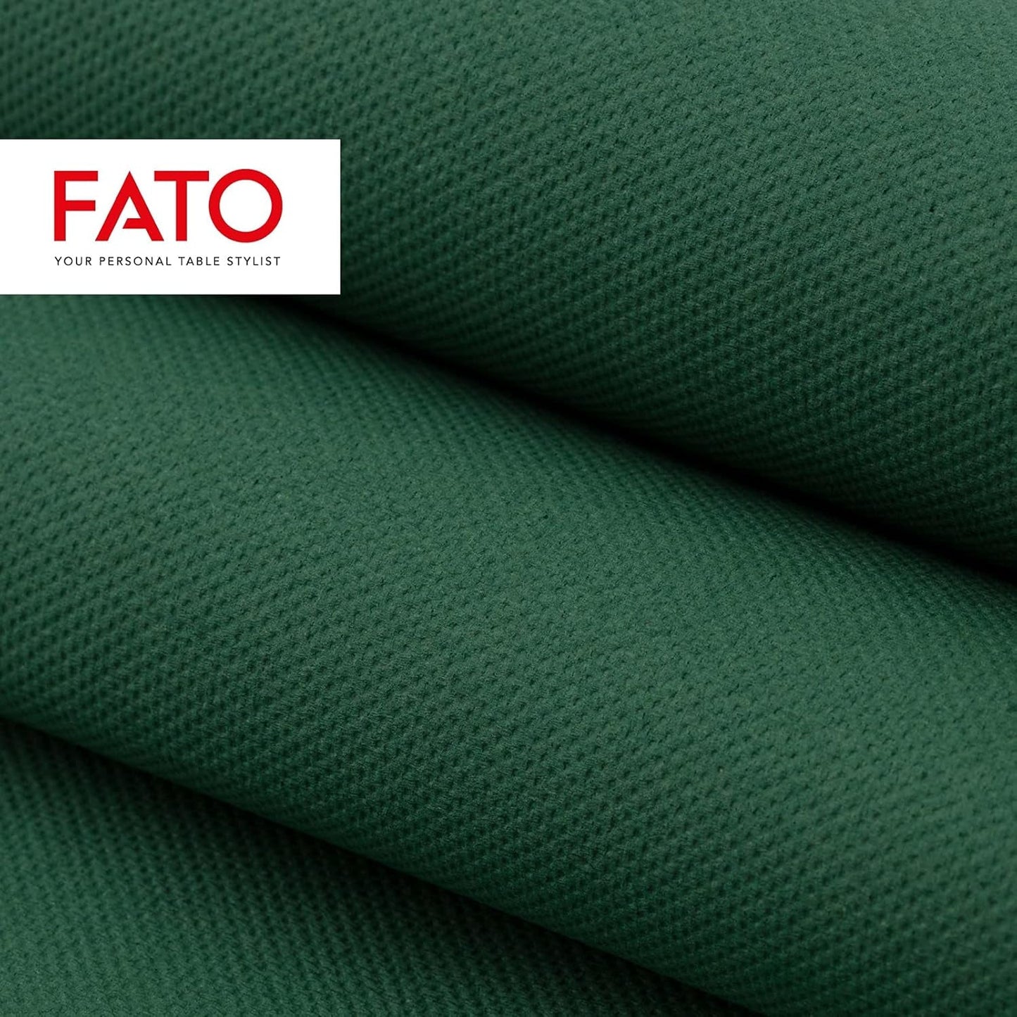 - Fazzoletti di carta usa e getta Morbidezza e morbidezza Confezione da 40 fazzoletti formato 38X38 4 pieghe 2 veli Verde foresta Carta di pura cellulosa al 100% certificata FSC (confezione da 2)