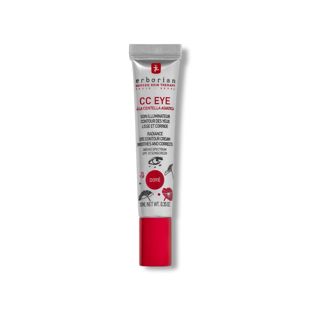 Erborian - CC Eye Cream Gold con Centella Asiatica - Correttore contorno occhi Cosmetica e Bellezza Naty Shop Cc Eye Gold