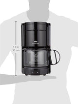 Macchina per caffè espresso Braun KF 47 BK - Macchina per caffè espresso con filtro e caraffa in vetro per caffè filtro classico, caffè aromatico grazie al sistema OptiBrew, sistema antigoccia, spegnimento automatico, nero