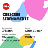 Figura sonora - Cresci felicemente - Storie e favole sonore 4-6 anni, versione italiana, giocattolo con contenuti didattici per bambini e bambine Bebe Toys Naty Shop