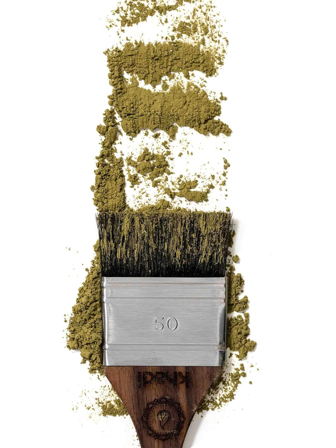 Tintura per capelli alle erbe GOLDBRAUN khadi, tinta per capelli dall'ambra brillante al castano dorato morbido e brillante, tinta per capelli naturale alle erbe al 100%, naturale e vegana, cosmetici naturali certificati, tintura per capelli Naty Shop da 100 g