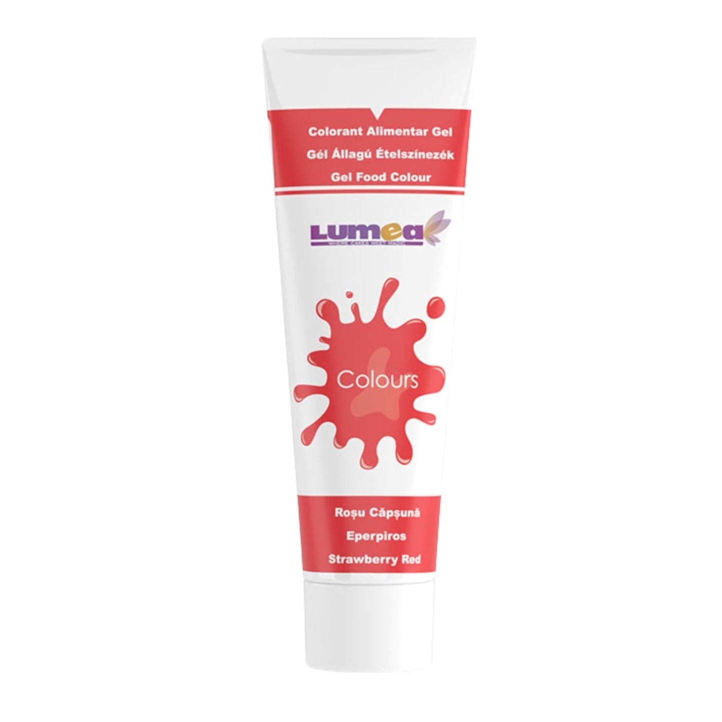 Dekozauber 24 coloranti alimentari rossi, gel, 30 g, vegani, senza zucchero, altamente concentrati, coloranti alimentari rossi per fondente, crema al burro, bevande e altro