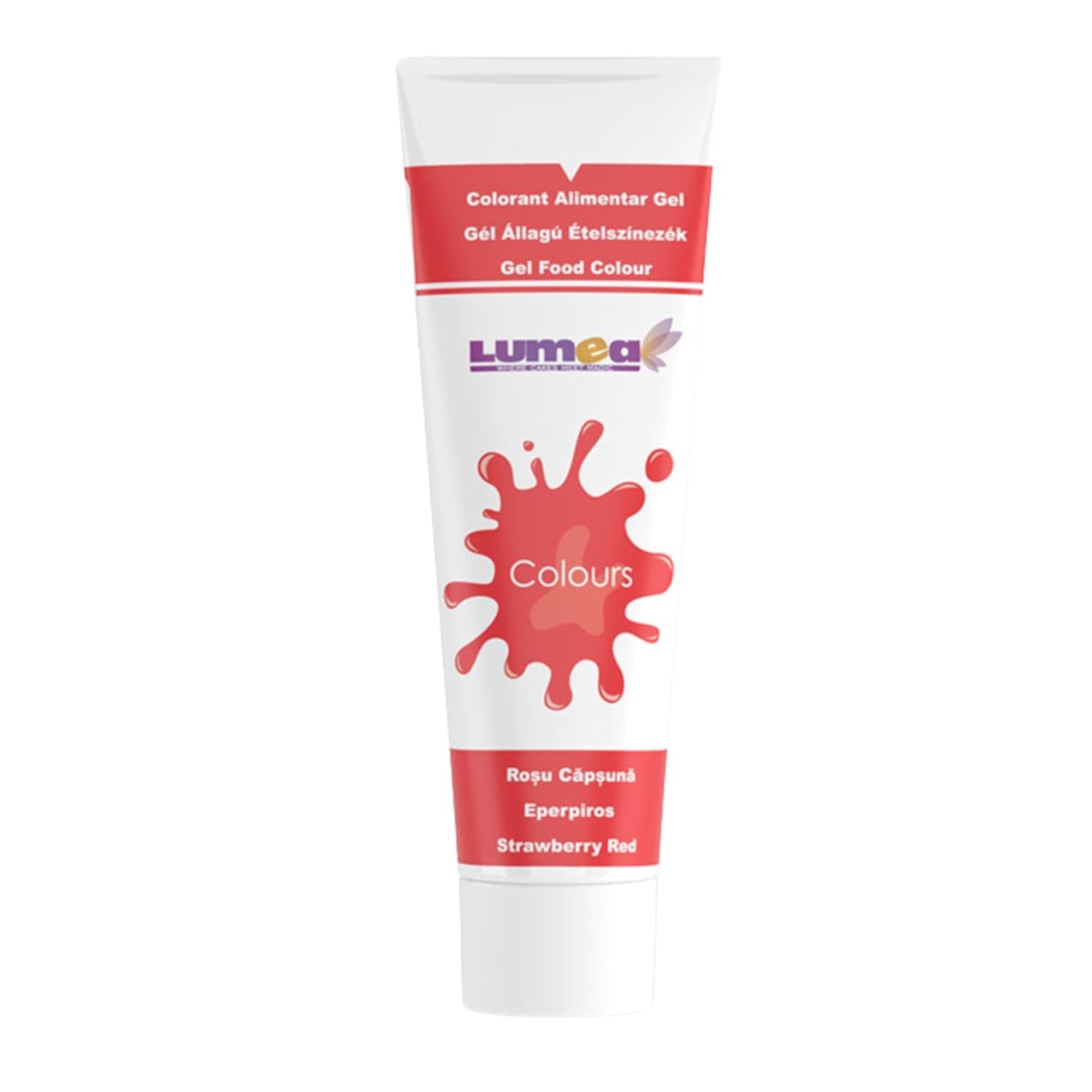Dekozauber 24 coloranti alimentari rossi, gel, 30 g, vegani, senza zucchero, altamente concentrati, coloranti alimentari rossi per fondente, crema al burro, bevande e altro