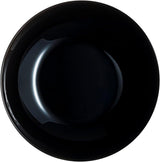 Arcopal Zelie servizio stoviglie in vetro nero, 12 pezzi, 4 posti, nero