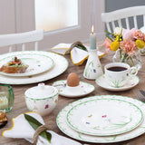 Villeroy & Boch – Colourful Spring Zuckerdose 300 Ml Weiß/Bunt, Spülmaschinenfest, Mikrowellensicher, Dose Frühling, Deko Ostern, Oster Deko, Frischhaltedose, Vorratsdose, Premium Porzellan