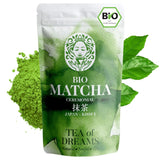 Polvere di Matcha biologica per tè e Matcha Latte - Qualità cerimoniale premium dal Giappone - Tè verde Kissui originale - 30g