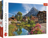 Trefl, Puzzle, Alpi in estate, 2000 pezzi, Qualità Premium, Per bambini dai 12 anni in su Puzzle Naty Shop Titolo predefinito