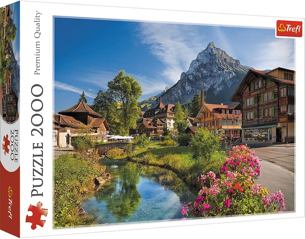 Trefl, Puzzle, Alpi in estate, 2000 pezzi, Qualità Premium, Per bambini dai 12 anni in su Puzzle Naty Shop Titolo predefinito