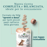 Alimento umido per gatti piccoli con crema di pollo e pollo - Alimento umido per gatti piccoli - Alimento umido per gatti con crema di pollo, senza cereali, ricco di proteine, vitamine e minerali (20 buste x 150 g)