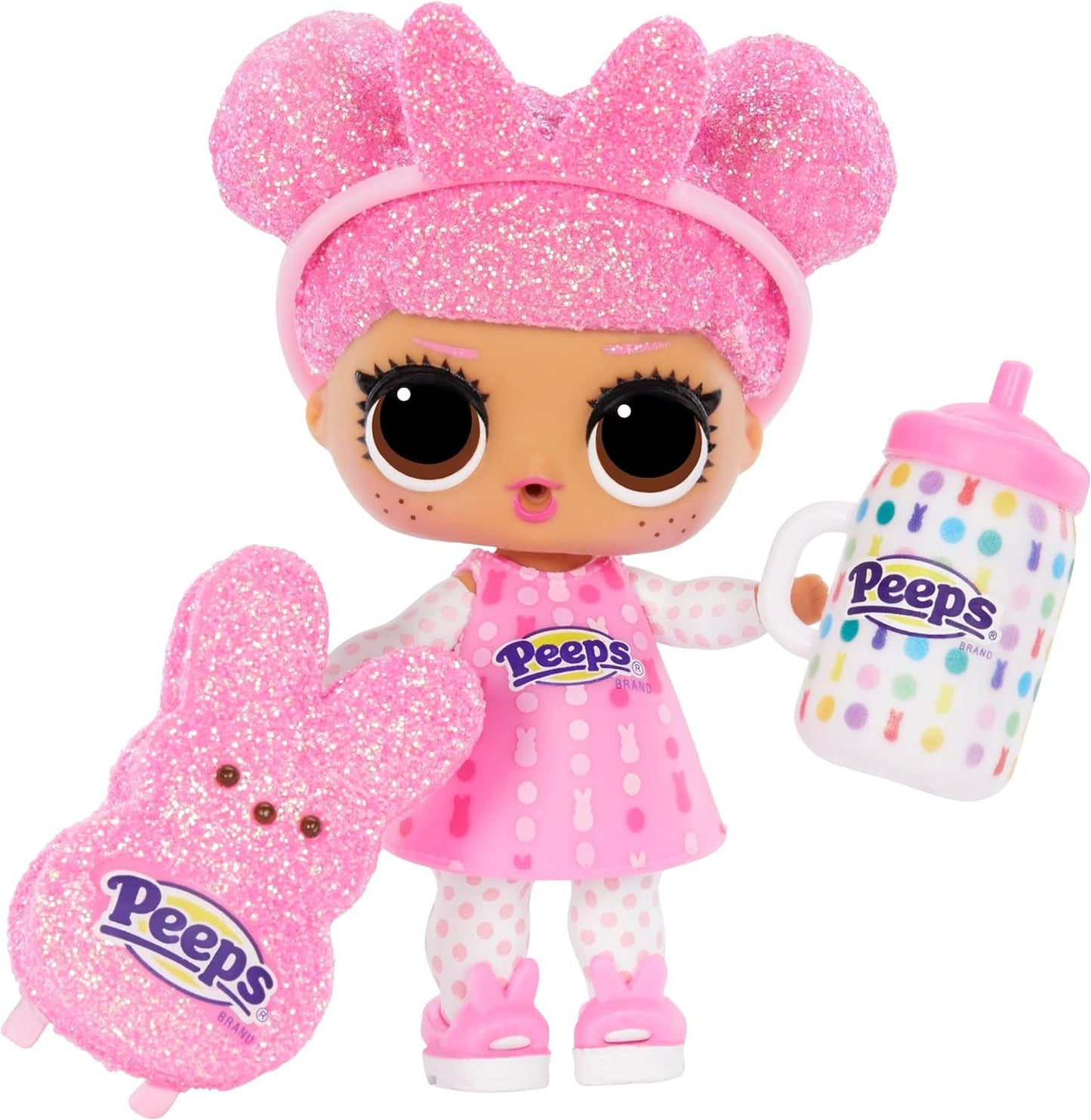 LOL. Sorpresa! Loves Mini Sweets Peeps - Cute Bunny - Limitierte Auflage mit Frühlingsthema - Sammlerpuppe mit 7 Überraschungen - Für Mädchen, Jungen und Sammler ab 4 Jahren