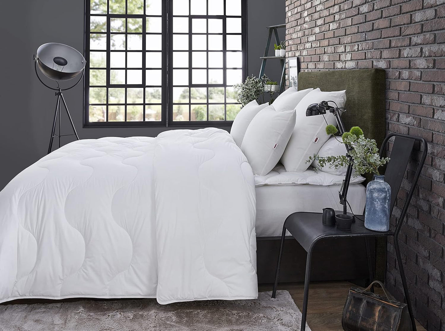 DODO | Elu Prodotto dell'Anno 2023 Trapunta L, 220 X 240 Cm, Per letto matrimoniale, Morbidissima, Riciclata, Lavabile in lavatrice a 40 °C Piumini e trapunte Naty Shop