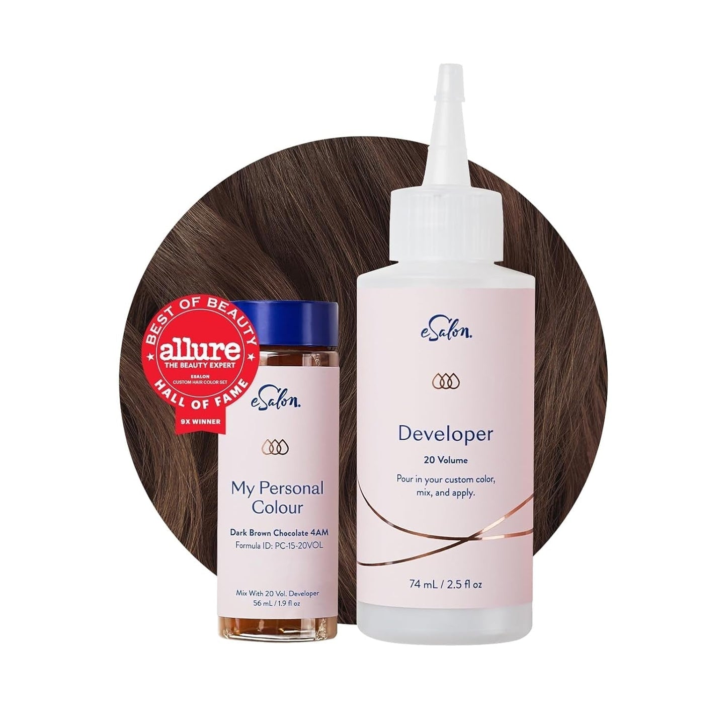 Set Colore Permanente Per Capelli Copertura Del Grigio Al 100% Colorazione Domestica 0% Ammoniaca Tinture Per Capelli Tinture Per Capelli Multidimensionali Tinture Per Capelli Professionali Naty Shop Tintura Per Capelli Castano Scuro Cioccolato 4Am