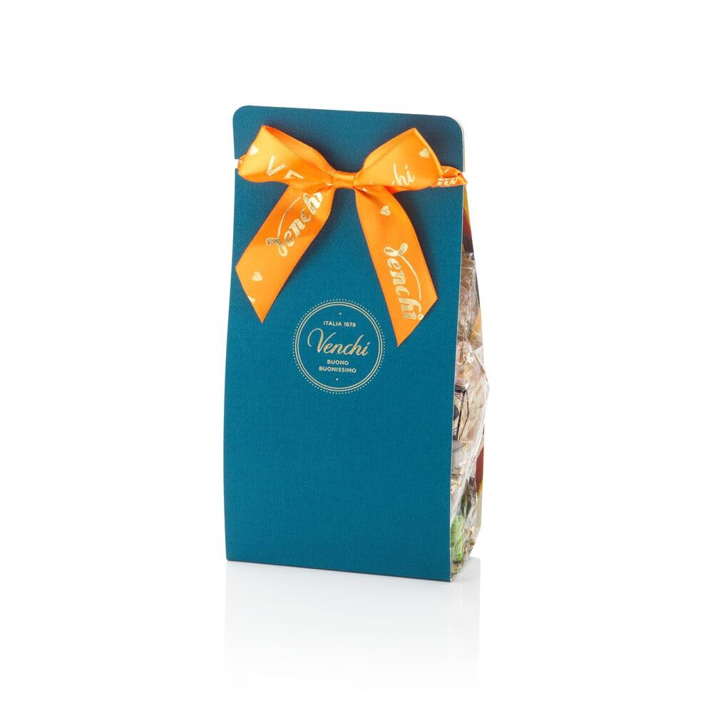 Venchi – Collezione Murrine – Confezione regalo con cioccolatini Cremino assortiti da 407 g – Con nocciole di bosco Piemonte IGP – Idea regalo – Senza glutine