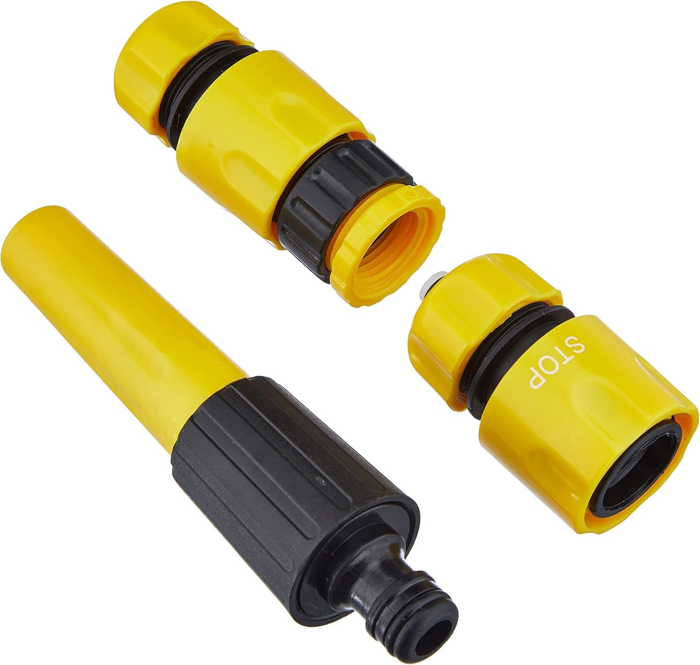 Tubo flessibile intrecciato Meister Cross, 12,7 mm (1/2 pollice) - Lunghezza 20 m - Raccordi inclusi - Per irrigare piccole aree - Resistente allo schiacciamento e all'abrasione - Resistente ai raggi UV / Tubo da giardino / Tubo dell'acqua / 9926280