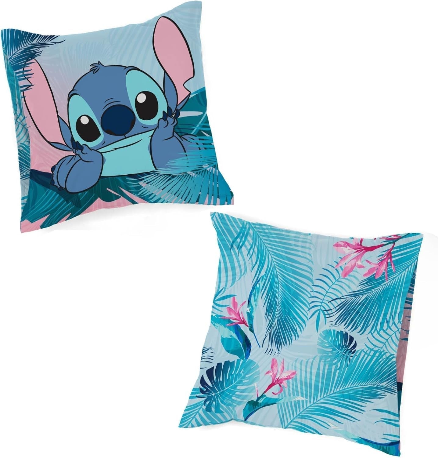 Set biancheria da letto per bambini Biancheria da letto floreale Lilo e Stitch - bambini Naty Shop