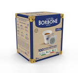 Caffè Borbone Kompostierbare Kaffeepads, Gold-Kaffeemischung - 100 cialde - Compatibile con sistema ESE Tamponi in carta 44 mm